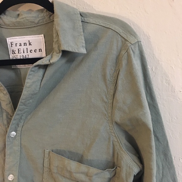 Frank & Eileen Ireland Long Sleeve Playsuit Flax Cotton Romper Size Large - Picture 5 of 15